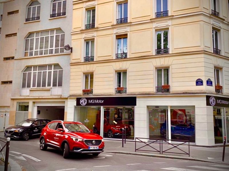 SAIC's MG opens flagship store in Paris Automotive News Europe
